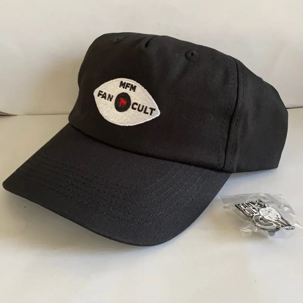 MY FAVORITE MURDER Baseball SnapBack Cap Hat Pin NWOT
